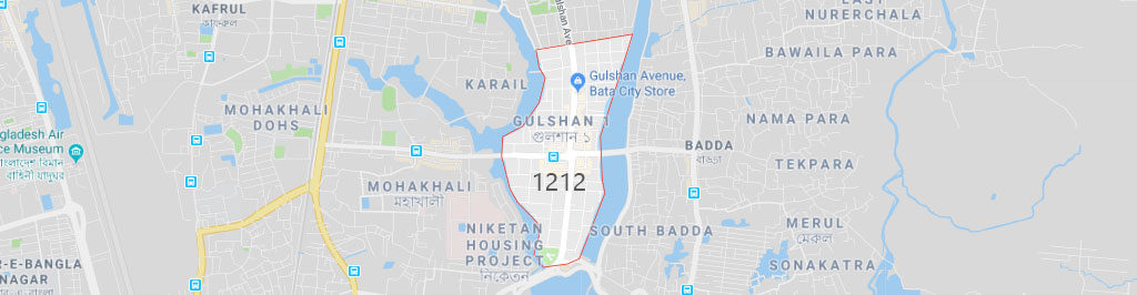 Gulshan 1 postal code