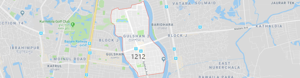 Gulshan 2 postal code