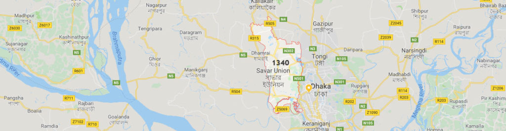 Savar postal code