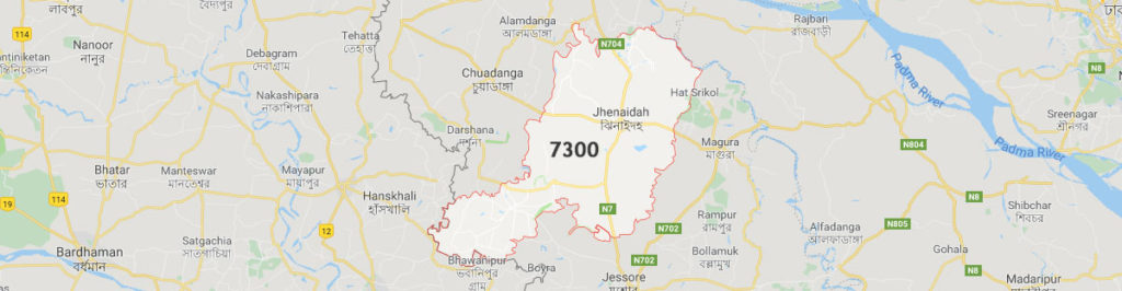 Jhenaidah postal code