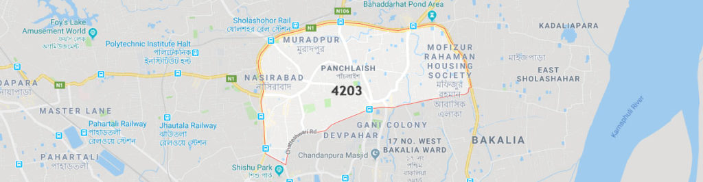 Panchlaish postal code