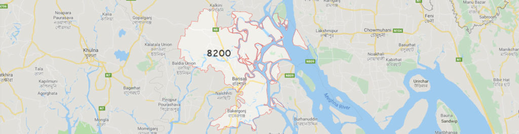 Barisal postal code