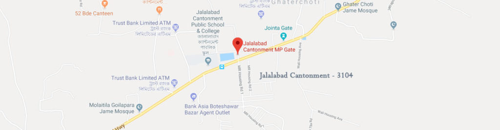 Jalalabad Cantonment Postal code