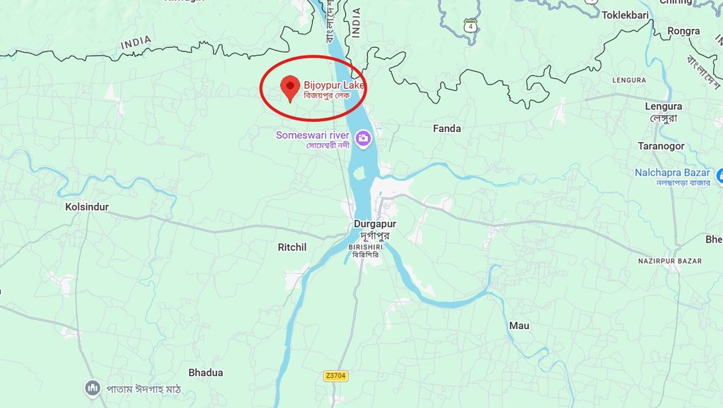 Birishiri Tourist Spot map