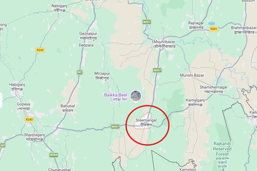 শ্রীমঙ্গলের চা বাগান, মৌলভীবাজার