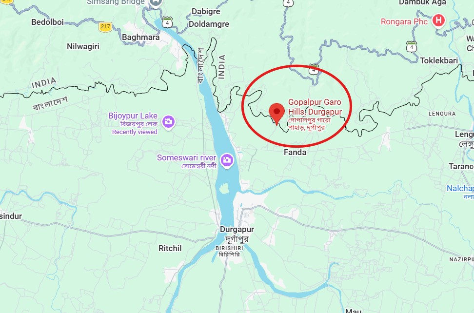 গোপালপুর গারো পাহাড়, দূর্গাপুর