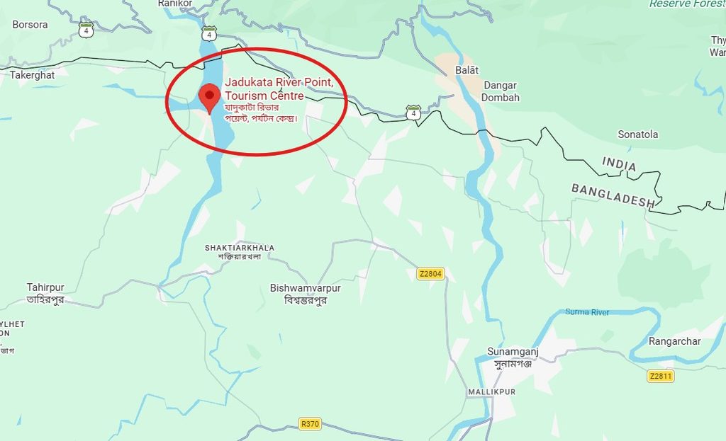 যাদুকাটা নদী, তাহিরপুর, সুনামগঞ্জ