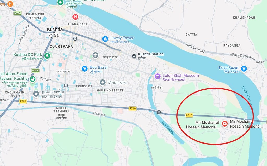 মীর মশাররফ হোসেনের বাস্তুভিটা কুষ্টিয়া টুরিস্ট স্পট