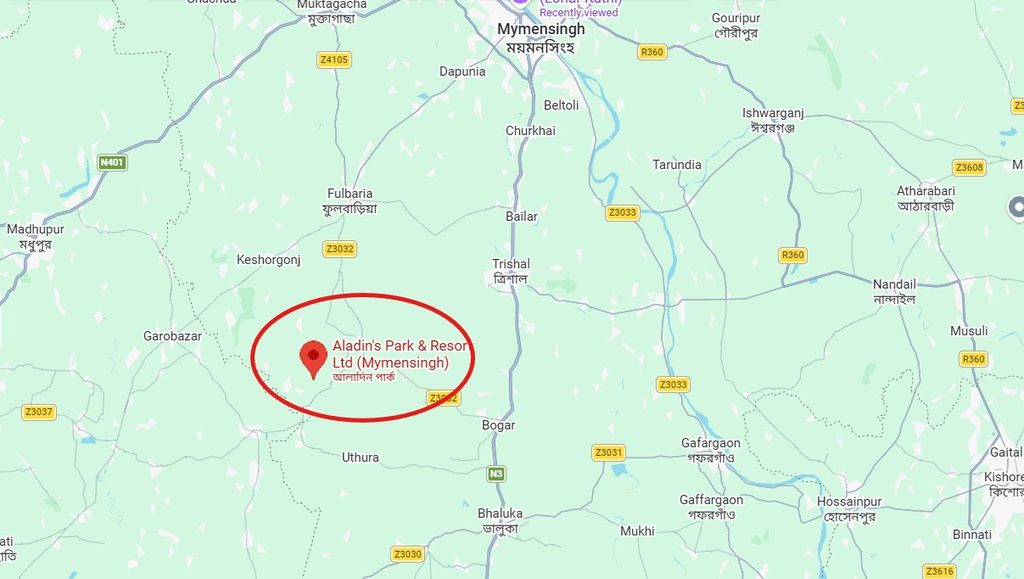 আলাদীনস পার্ক ময়মনসিংহ টুরিস্ট স্পট