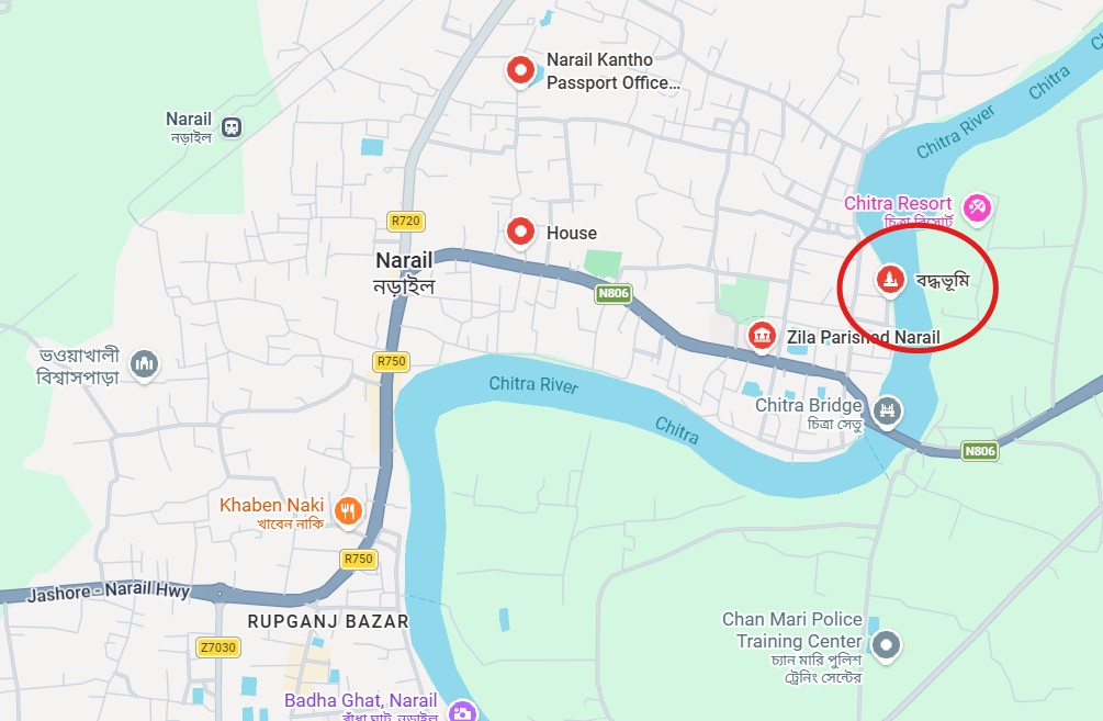 একাত্তরের বধ্যভূমি, নড়াইল
