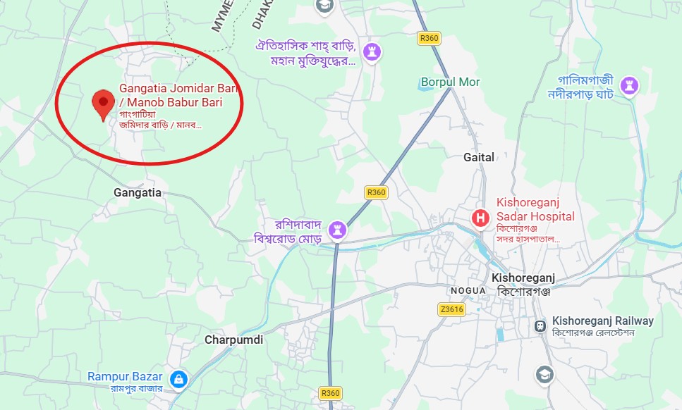 গাঙ্গাটিয়া জমিদার বাড়ি কিশোরগঞ্জ টুরিস্ট স্পট