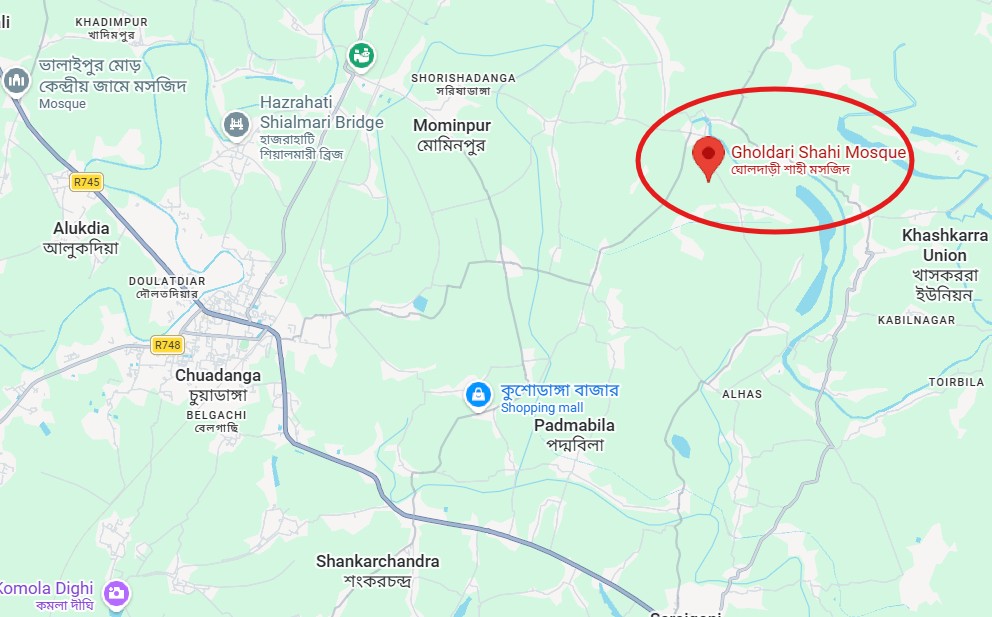 ঘোলদাড়ী শাহী মসজিদ চুয়াডাঙ্গা টুরিস্ট স্পট