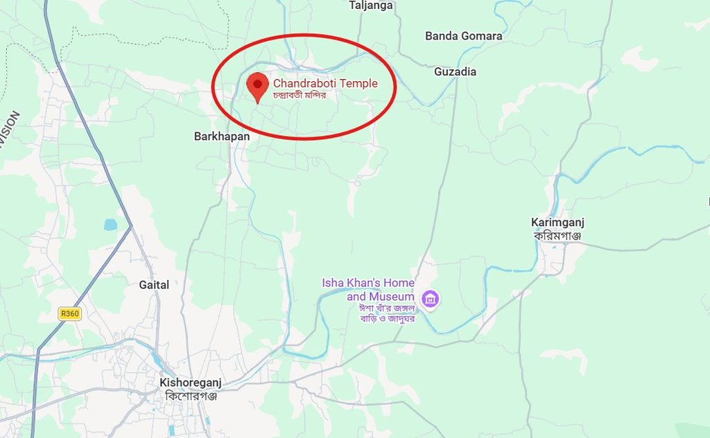 চন্দ্রাবতী মন্দির কিশোরগঞ্জ টুরিস্ট স্পট