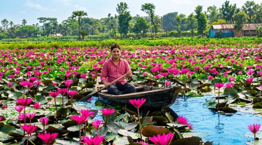 চেচুয়া বিল ময়মনসিংহ টুরিস্ট স্পট