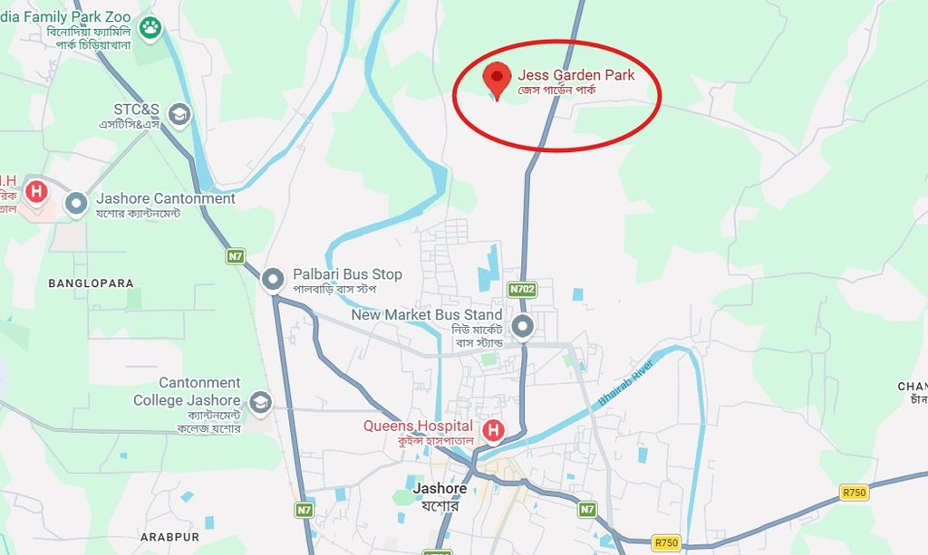 জেস গার্ডেন পার্ক যশোর টুরিস্ট স্পট