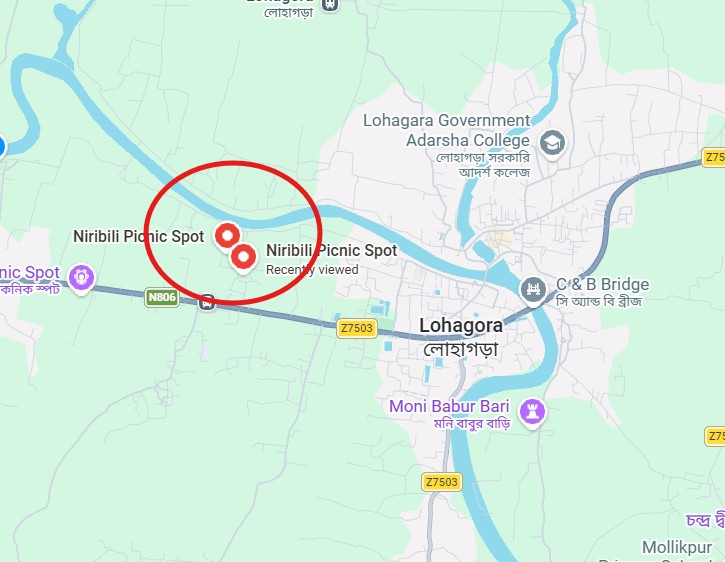 নিরিবিলি পিকনিক স্পট নড়াইল